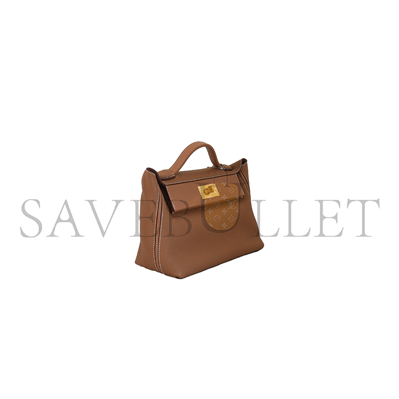 H**mes MASTER 2424 29 GOLD HARDWARE GOLD (21*16*11cm)